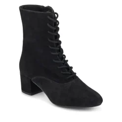 Women Jones Bootmaker Michie Leather Lace-Up Heels -