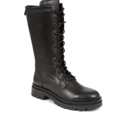Women Jones Bootmaker Mika Leather Lace-Up Boots -