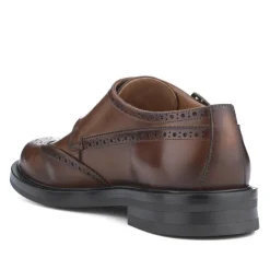 Jones Bootmaker Nathan Leather Double Monk Shoes -