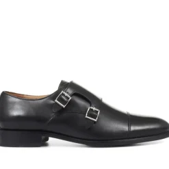 Jones Bootmaker Nathaniel Leather Double Monk Shoes -