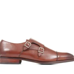 Jones Bootmaker Nathaniel Leather Double Monk Shoes -
