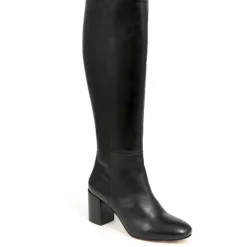 Women Jones Bootmaker: Tailor Made Neptune Large Calf Fit Long Leather Boots -