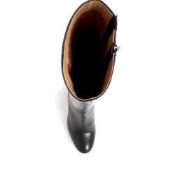 Women Jones Bootmaker: Tailor Made Neptune Large Calf Fit Long Leather Boots -