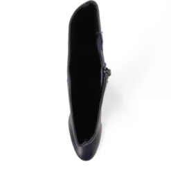 Women Jones Bootmaker: Tailor Made Neptune Medium Calf Fit Long Leather Boots -