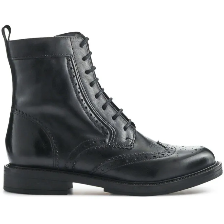 Women Jones Bootmaker Noelle Leather Lace-Up Boots -