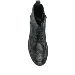 Women Jones Bootmaker Noelle Leather Lace-Up Boots -