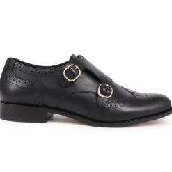 Women Jones Bootmaker Oakwood Monkstrap Shoes -