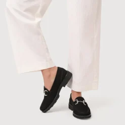Women Jones Bootmaker Orlana Leather Slip-On Moccasins -
