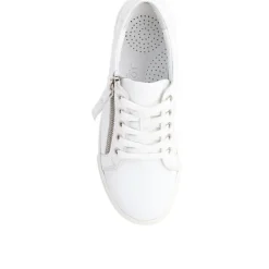 Women Jones Bootmaker Padova2 Leather Lace-Up Trainers -