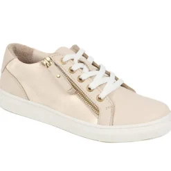 Women Jones Bootmaker Padova2 Leather Lace-Up Trainers -