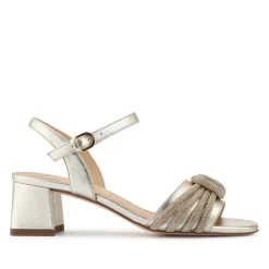 Women Peter Kaiser Leather Block-Heeled Sandals -