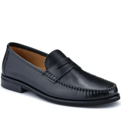 Jones Bootmaker Quennell Leather Penny Loafers -