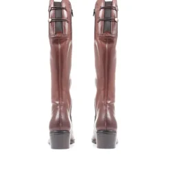 Women Jones Bootmaker: Tailor Made Rachel Medium Calf Fit Leather Rider Boots -