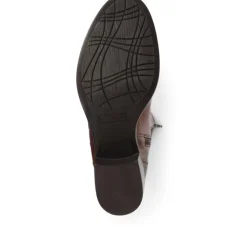 Women Rachel Slim Calf Fit Leather Rider Boots -