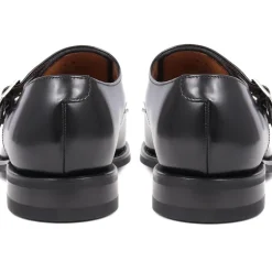 Loake Ramsey1 Leather Monk Strap Shoes -