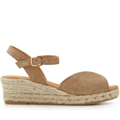 Women Jones Bootmaker Ravena Leather Espadrilles -