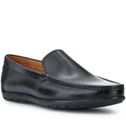 Rawston Wide Fit Smart Leather Slip-On Shoes -