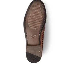 Jones Bootmaker Riverside Woven Leather Loafers -