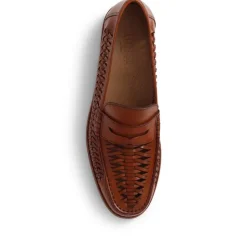 Jones Bootmaker Riverside Woven Leather Loafers -