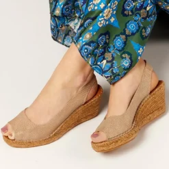 Women Jones Bootmaker Rosanna Slingback Wedges -