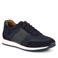 Jones Bootmaker Sergio Lace-Up Leather Trainers -