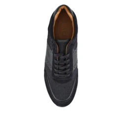 Jones Bootmaker Sergio Lace-Up Leather Trainers -