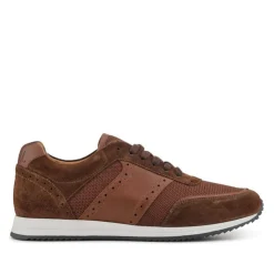 Jones Bootmaker Sergio Lace-Up Leather Trainers -