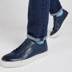 Jones Bootmaker Simon Leather Men's Trainers -
