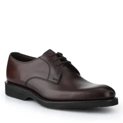 Loake Smart Leather Wide-Fit Derby Shoes -