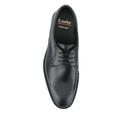 Loake Smart Leather Wide-Fit Derby Shoes -