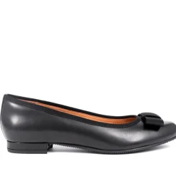 Women Jones Bootmaker Soleil Leather Low Ballet Pumps -