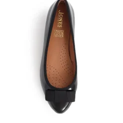 Women Soleil Wide Leather Ballet Pumps -