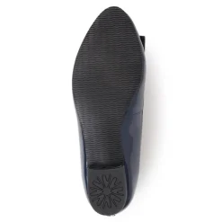 Women Soleil Wide Leather Ballet Pumps -
