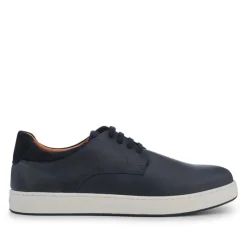 Stevenage Wide Fit Leather Trainers -