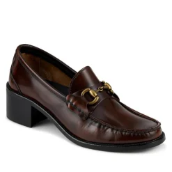 Women Jones Bootmaker Talitha Leather Heeled Moccasins -