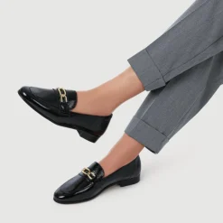 Women Jones Bootmaker Tamie Smart Leather Loafers -