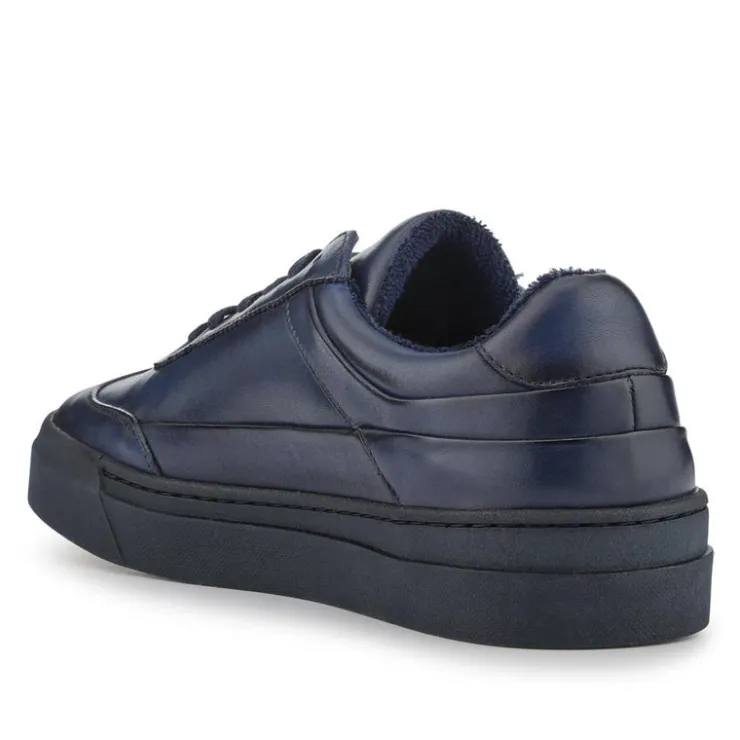 Jones Bootmaker Thorne Leather Lace-Up Trainers -