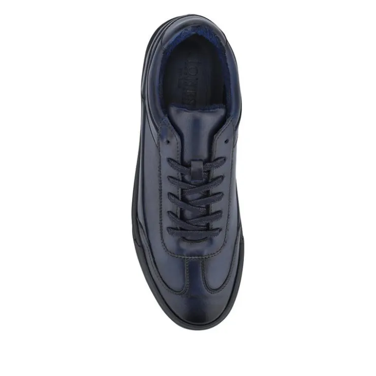 Jones Bootmaker Thorne Leather Lace-Up Trainers -