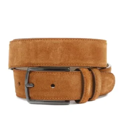 Jones Bootmaker Upney Men's Suede Leather Belt -