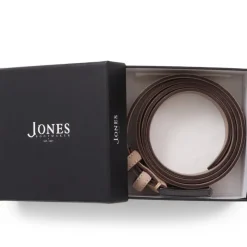 Jones Bootmaker Upney Men's Suede Leather Belt -