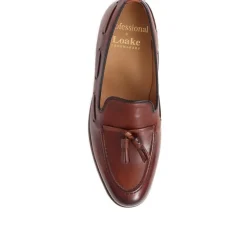 Loake Utah1 Leather Tassel Loafers -