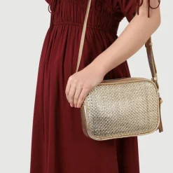Women Jones Bootmaker Valeria Leather Cross-Body Bag -