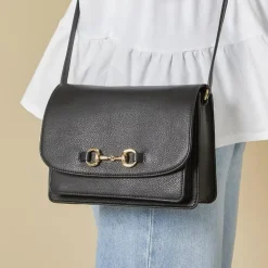 Women Jones Bootmaker Vitoria Leather Crossbody Bag -