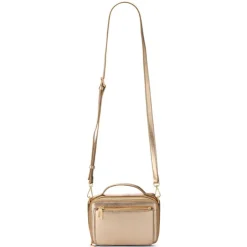 Women Jones Bootmaker Waldorf Leather Zip-Up Handbag -