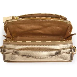Women Jones Bootmaker Waldorf Leather Zip-Up Handbag -