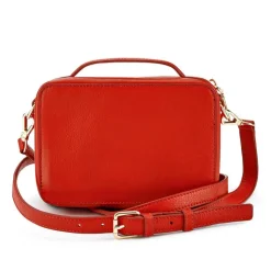Women Jones Bootmaker Waldorf Leather Zip-Up Handbag -