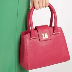 Women Jones Bootmaker Whimsy Leather Top Handle Bag -