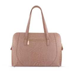 Women Jones Bootmaker Wynter Croc Leather Shoulder Bag -