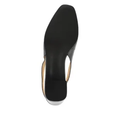 Women Xayna Leather Slingback Court Shoes -