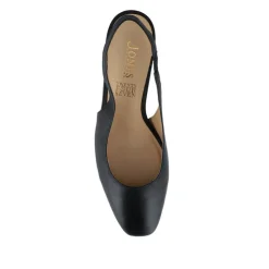 Women Xayna Leather Slingback Court Shoes -